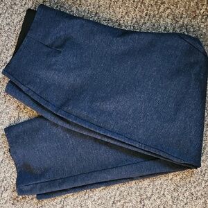 Dana Buchman Straight Dark Blue Denim Pants XL